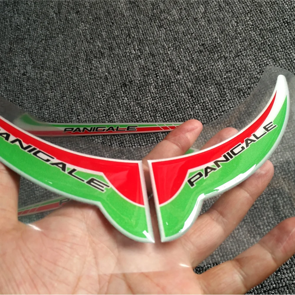V4 V4r R S накладка на бак 3D наклейка для Ducati 848 959 1199 1299 Panigale Corse Логотип Украшение
