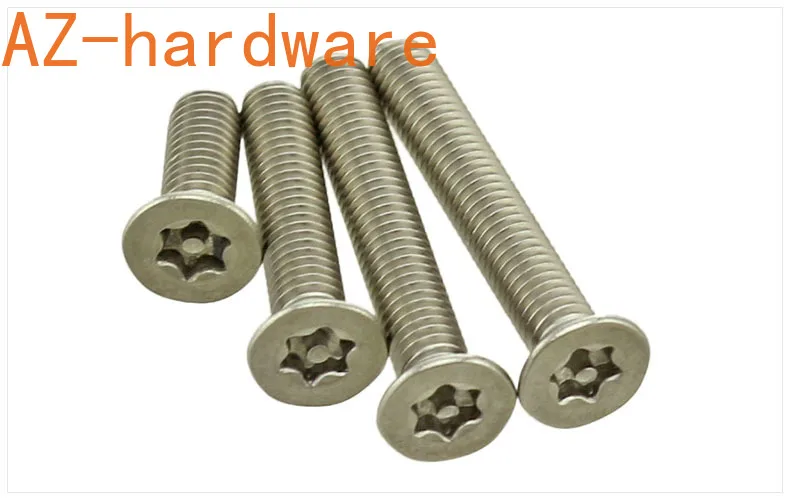 Винт с потайной головкой цветущего сливы столбиком из нержавеющей стали 304 винт