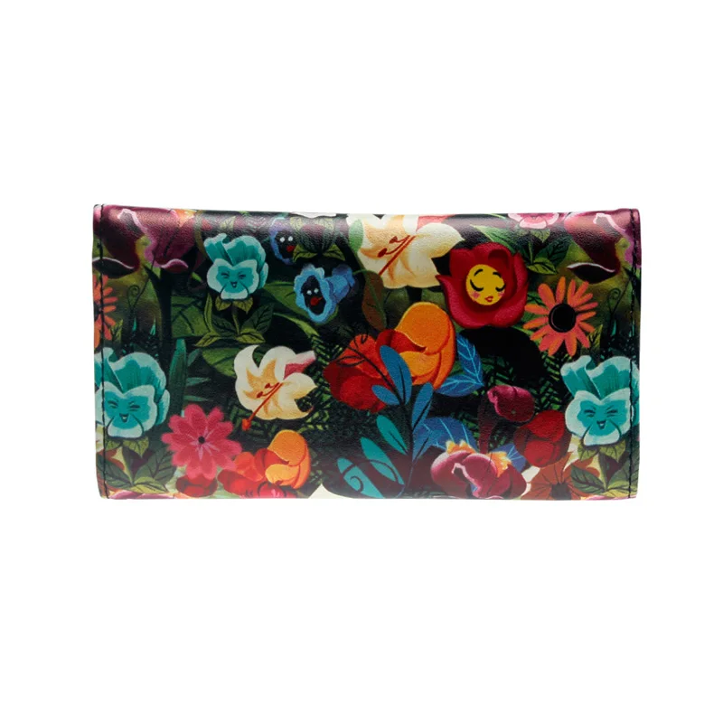 Женские кошельки длинный трехмерный кожаный женский клатч визитница 1906 | Багаж и