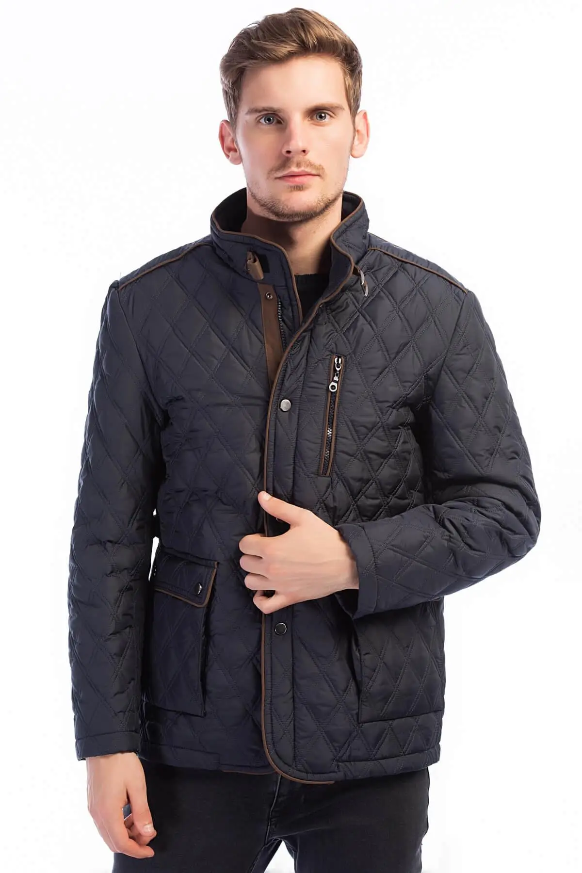 Dewberry мужской темно синий Coat 1030001M8632.|Мужские куртки| |