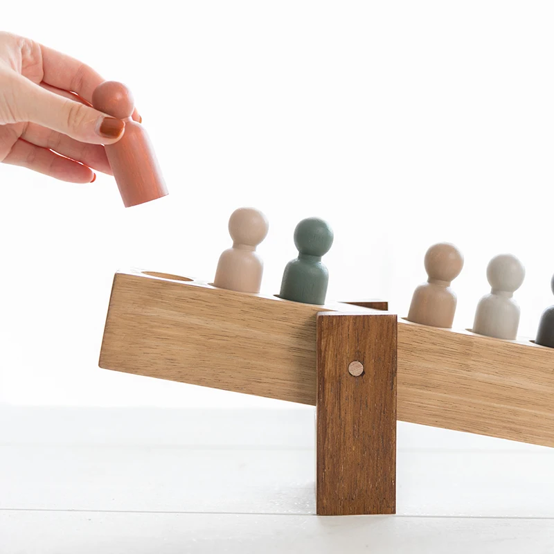 Детская деревянная игрушка в скандинавском стиле|Юный математик| |