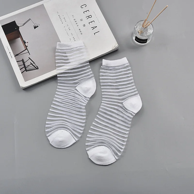 Длинные носки с вышитыми сердечками и зимние теплые женские модные хлопковые