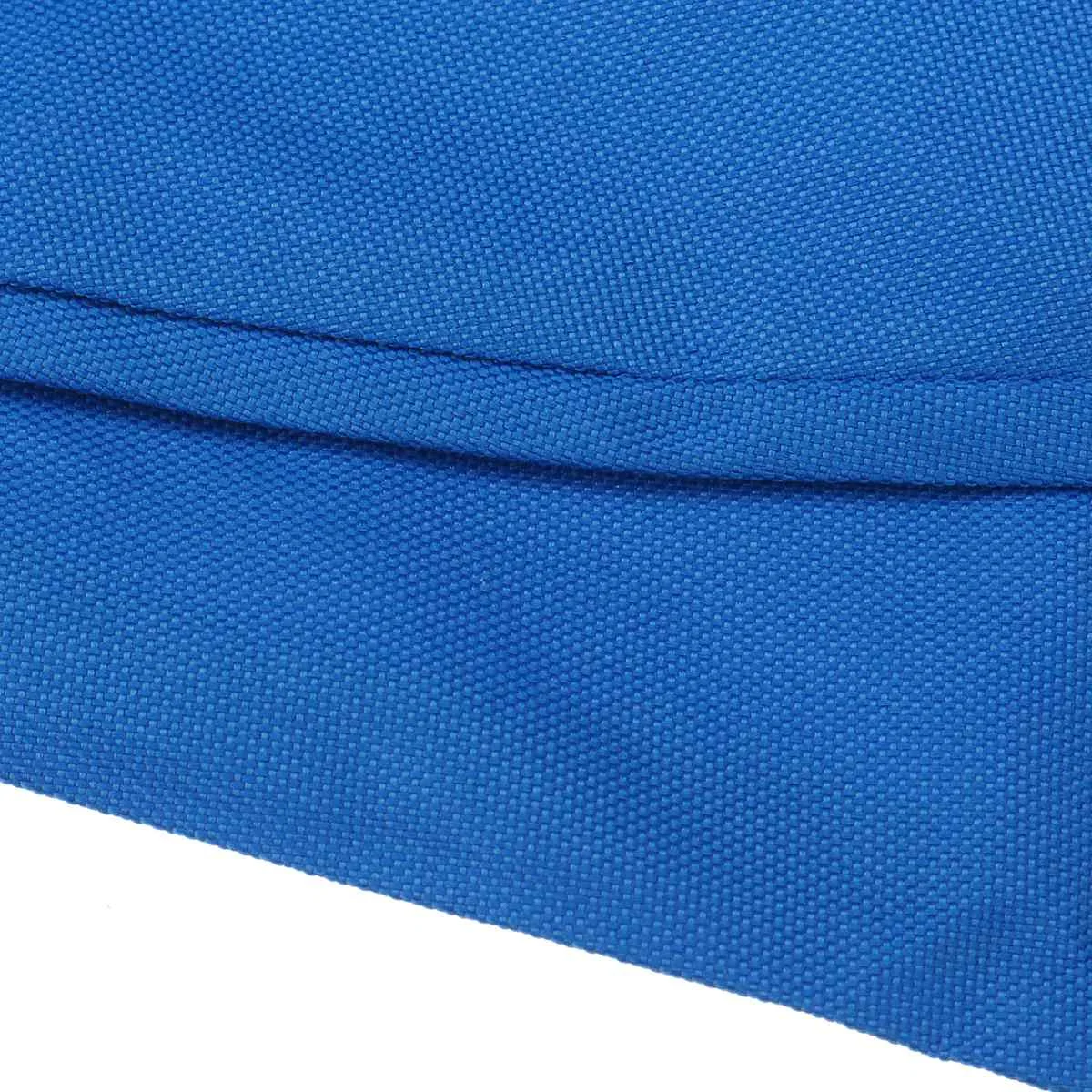 

600D 4 BOW Bimini Top Boot Cover Waterproof Anti UV Boat Cover No Frame Marine Dustproof Cover Boat Accessories Black/Blue