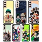 Лучший чехол для телефона Samsung S20 S21 FE Ultra S10 S9 S8 Plus S10Lite S10e S7Edge Note 20 Ultra 10plus чехол моя геройская академия