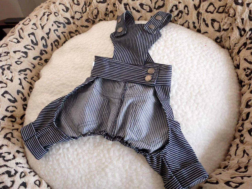 as pictures Новые джинсы для собак утолщение четыре ноги одежда для домашних животных на осень и зиму джинсовая ткань комбинезоны для собак принадлежности для домашних животных - Цвет: as pictures