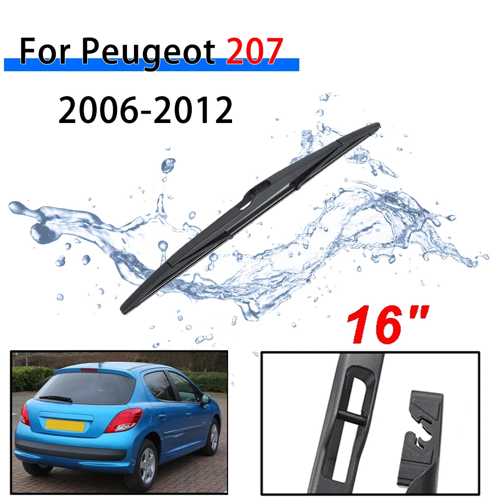 

Щетка стеклоочистителя задняя для Peugeot 207, хэтчбек, 2006-2012, 16 дюймов