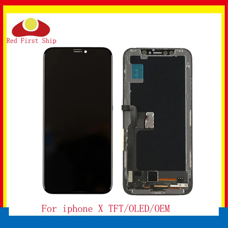 

10Pcs/lot For iphone X LCD Screen Pantalla monitor For iphone X Display Touch Screen Digitizer LCD Complete A1865 A1901 LCD
