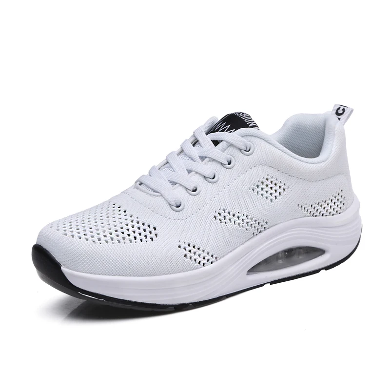 2021 Tennis Shoes For Women Sneakers Flat Sports Summer Lace Up Single Shoes Woman Low Top Light Sport Gym Fitness Shoes
