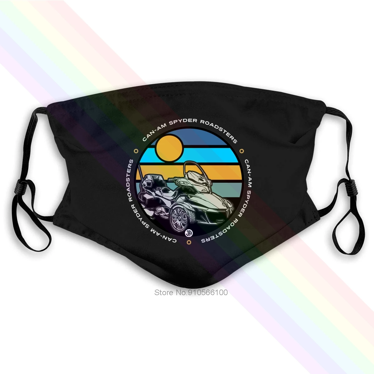 Can Am Spyder Motocycle Washable Reusable Mask With 2Pcs PM2.5 Filters 5 Layers | Аксессуары для одежды