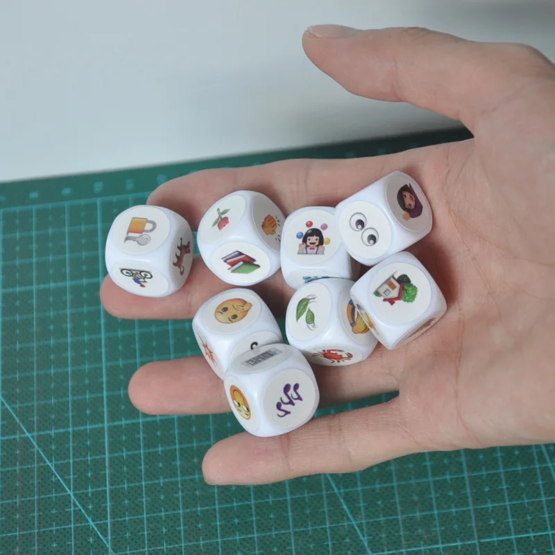 Подарочные кости DIY история головоломки правила доски смешные и Детская