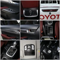 for toyota hilux 2015 2021 soft carbon fiber car interior exterior decoration strip modification sticker car accessories