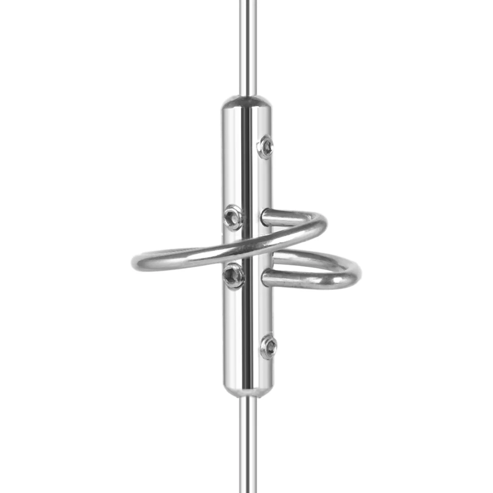 1PCS Stainless Steel NL-770S Dual Band UHF/VHF 144/430MHz 150W Car Auto Radio Mobile//Station Antenna