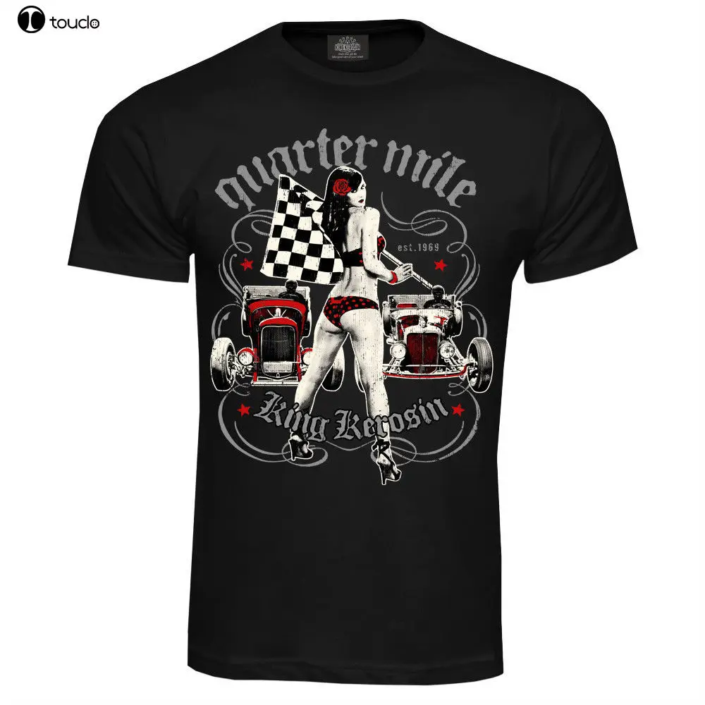 2019 новая брендовая дешевая распродажа 100% хлопок четверть мили олдскул рокабилли