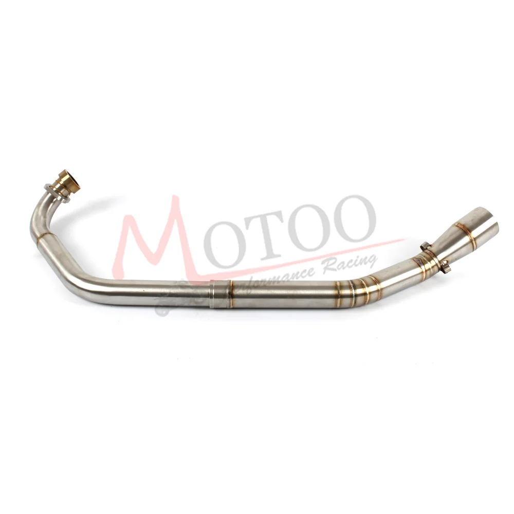 Мотоцикл Полная система Модифицированная средняя Соединительная труба без