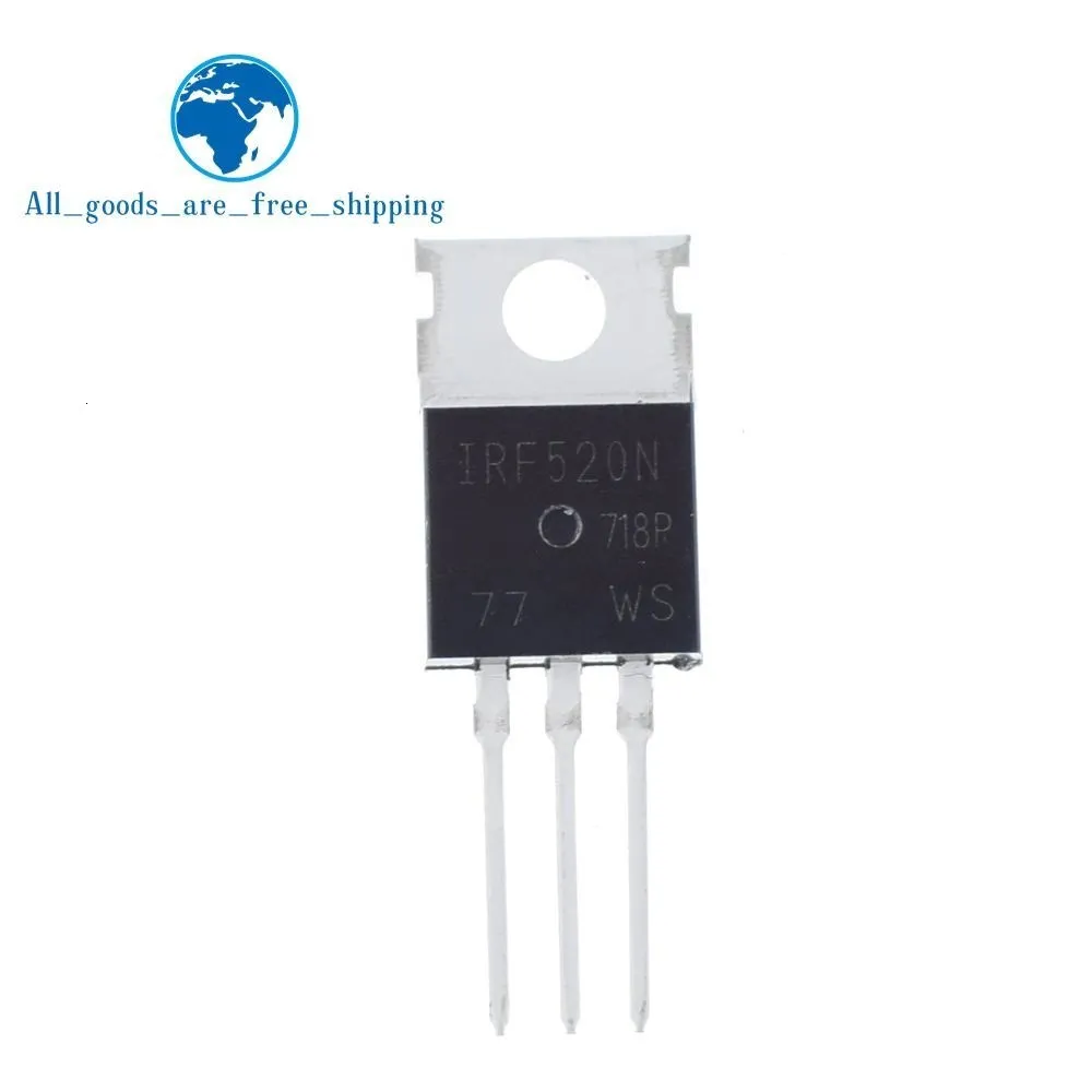 10 шт. IRF520 IRF520N TO-220 n-канал IR power MOSFET