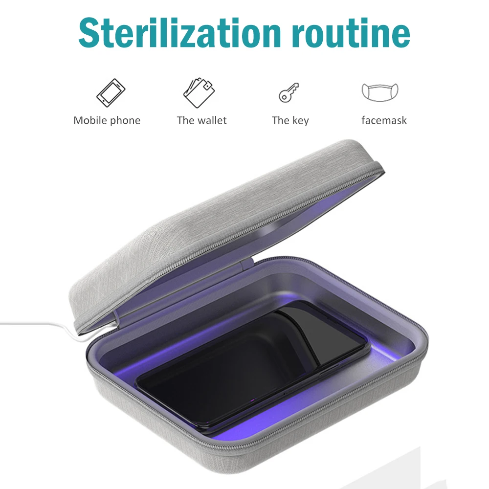 Многофункциональная сумка для хранения уфл дезинфицирование ультрафиолетового