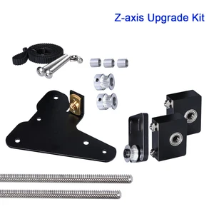 z axis upgrade kit single dual bearing bracket aluminum profile tension pulley set for cr10 ender3 3d printer stepper motor free global shipping