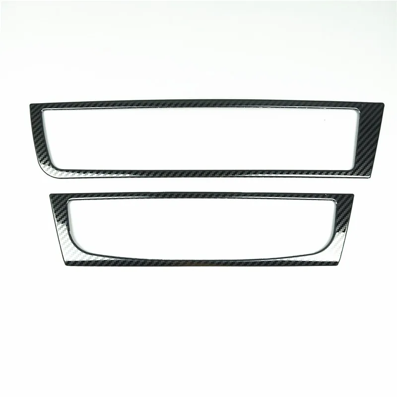 Стайлинг автомобиля кондиционер CD панель декоративная крышка отделка 2 шт. для Audi