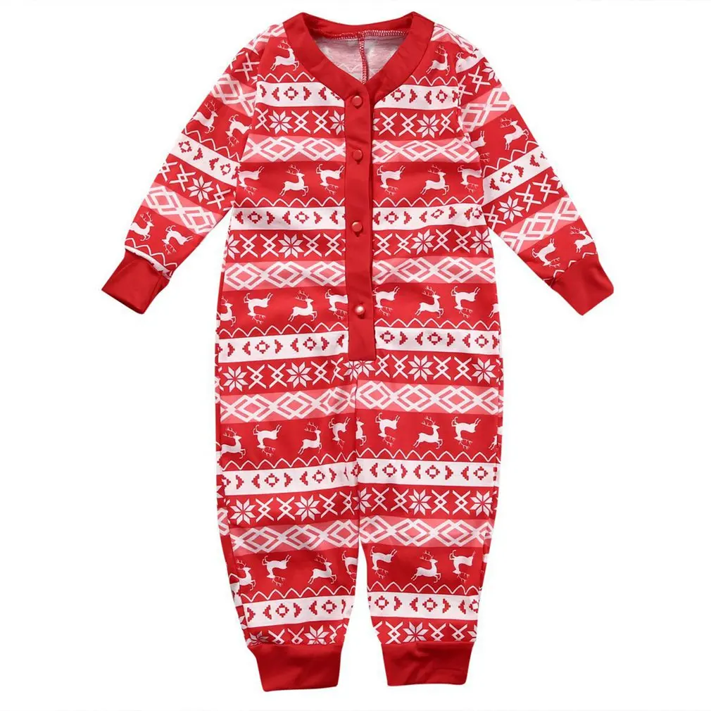 

Одежда для сна; Одинаковые комплекты для семьи; Хлопковые рождественские пижамы для родителей и детей; Комплект дышащей семейной пижамы