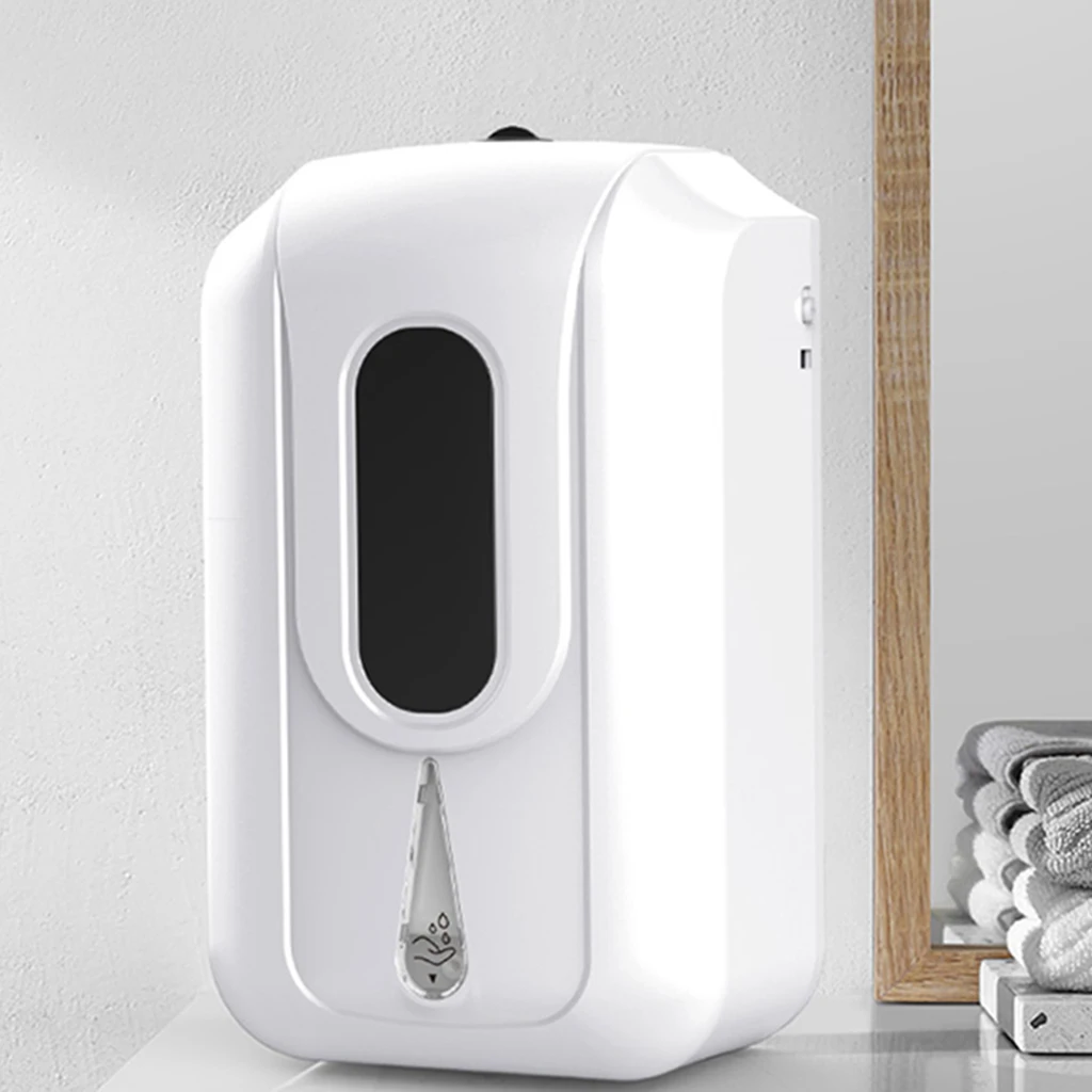 

2200ml Capacity Automatic Soap Dispenser Touchless Sensor Hand Sanitizer Detergent Dispenser Wall Mounted For Public Toilet