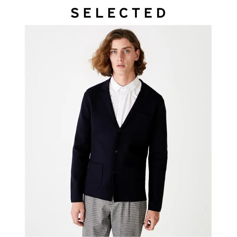 Мужской трикотажный кардиган из эластичного хлопка | Мужская одежда