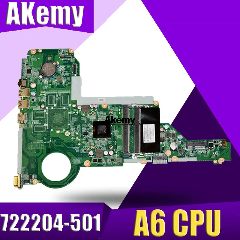 Бесплатная доставка! 100% протестированная материнская плата 722204 501 001 DA0R76MB6D0 для hp