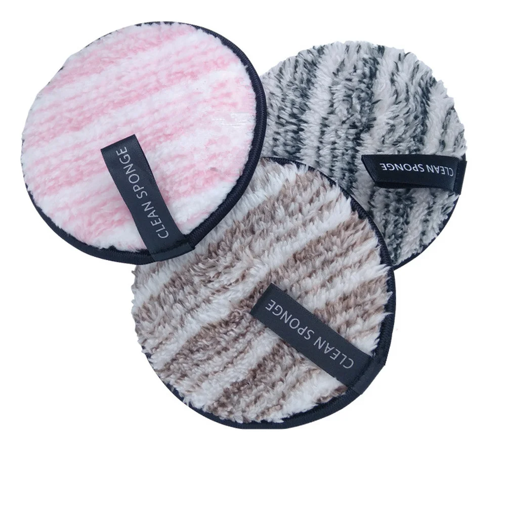 Многоразовые подушечки для снятия макияжа салфетка из микрофибры очищающее