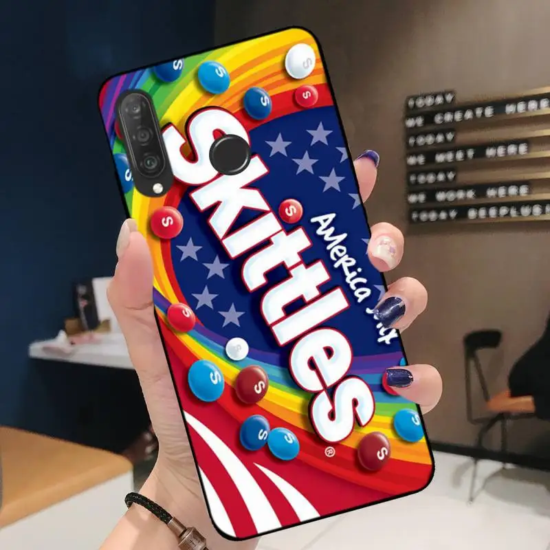 

Phone Case For Huawei P20 30 40 Pro Mate 20 30 40 Pro Honor 9x 10 30lite Y62019 Skittles Sweet Sour Fruit Candies