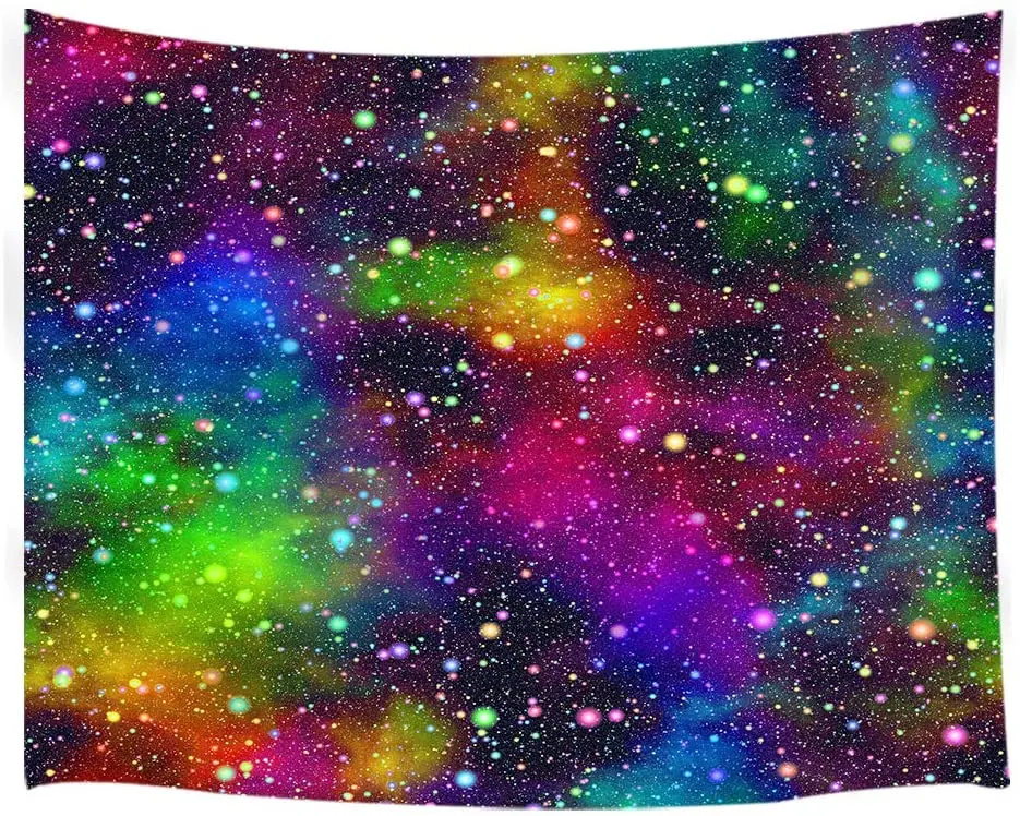 Настенный Радужный настенный гобелен Galaxy художественный Декор для дома спальни