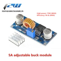XL4015 5A DC-DC step-down power module with high power and high efficiency  adjustable voltage regulation far exceeds 2596