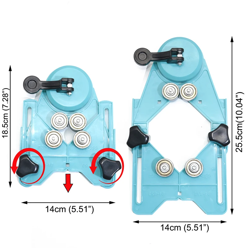 Направляющая для позиционирования сверл Boerray регулируемая подвеска плитки