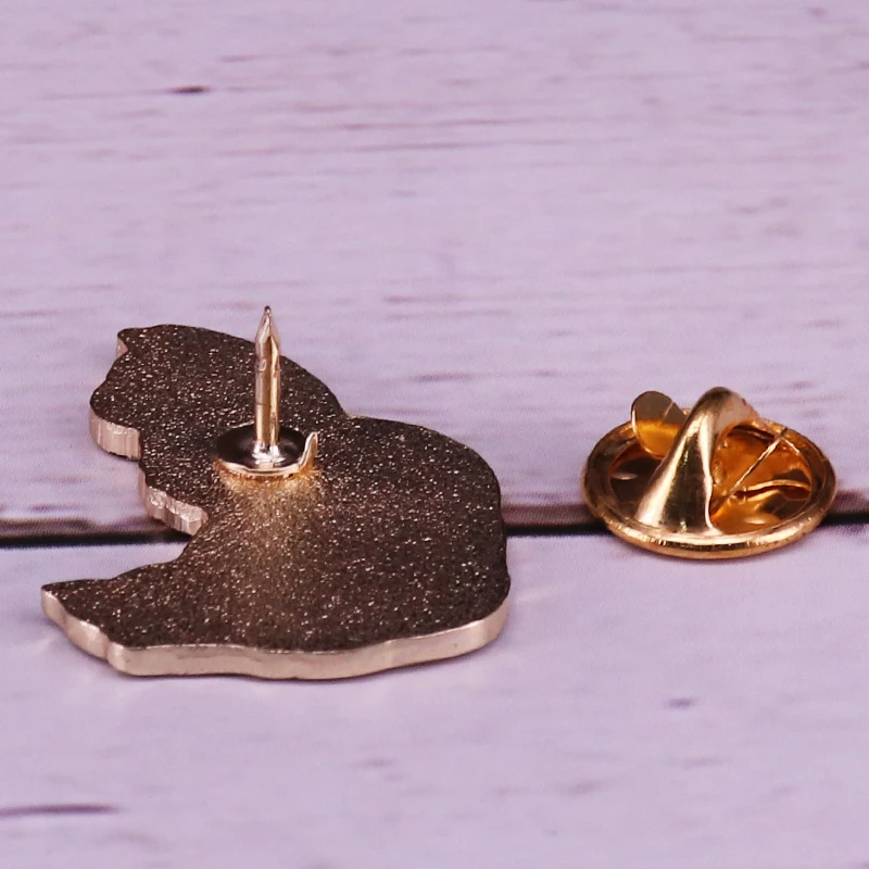 Ювелирное Украшение брошь в виде звездной Луны с изображением космоса галактики