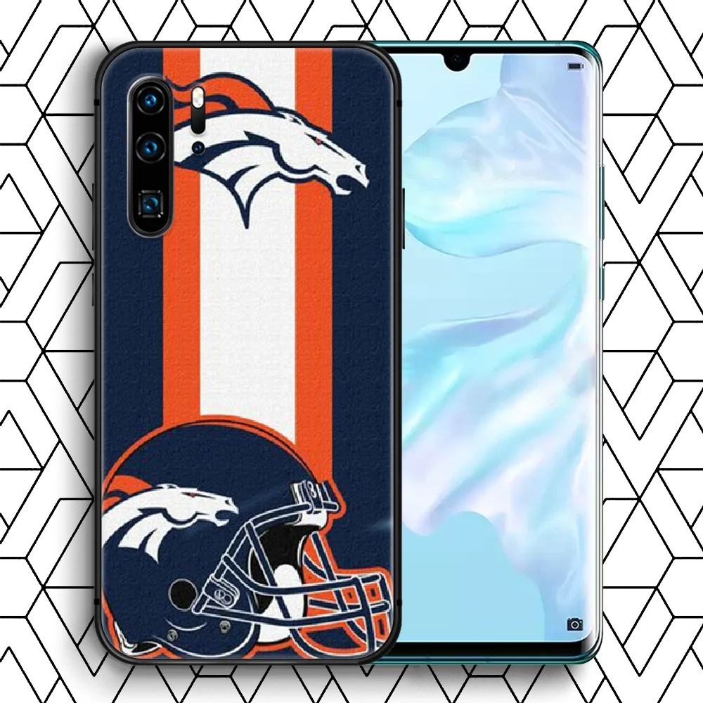 

Denver Bronco American Football Phone Case For Huawei P Mate 10 20 30 40 Lite Pro smart Z 2019 nova 5t black Back Painting Cover