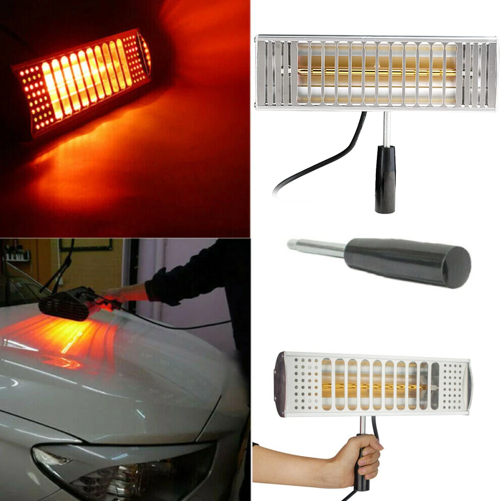 1000 Вт светильник для сушки солнечной пленки волновой Авто Инфракрасный Нагрев
