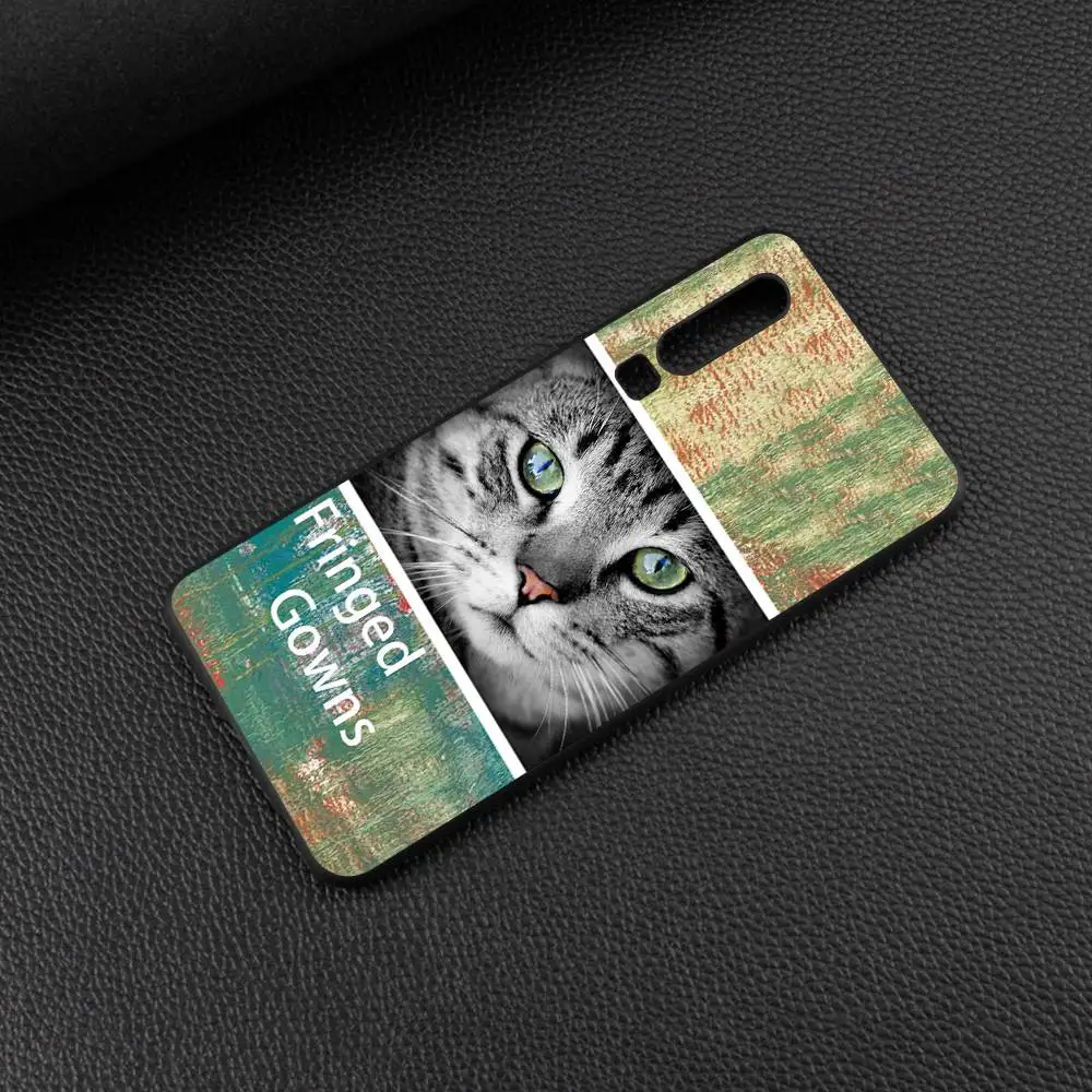 Черный силиконовый чехол для телефона huawei P Smart 2019 P20 Lite P30 LITE pro phon cover coque fundas