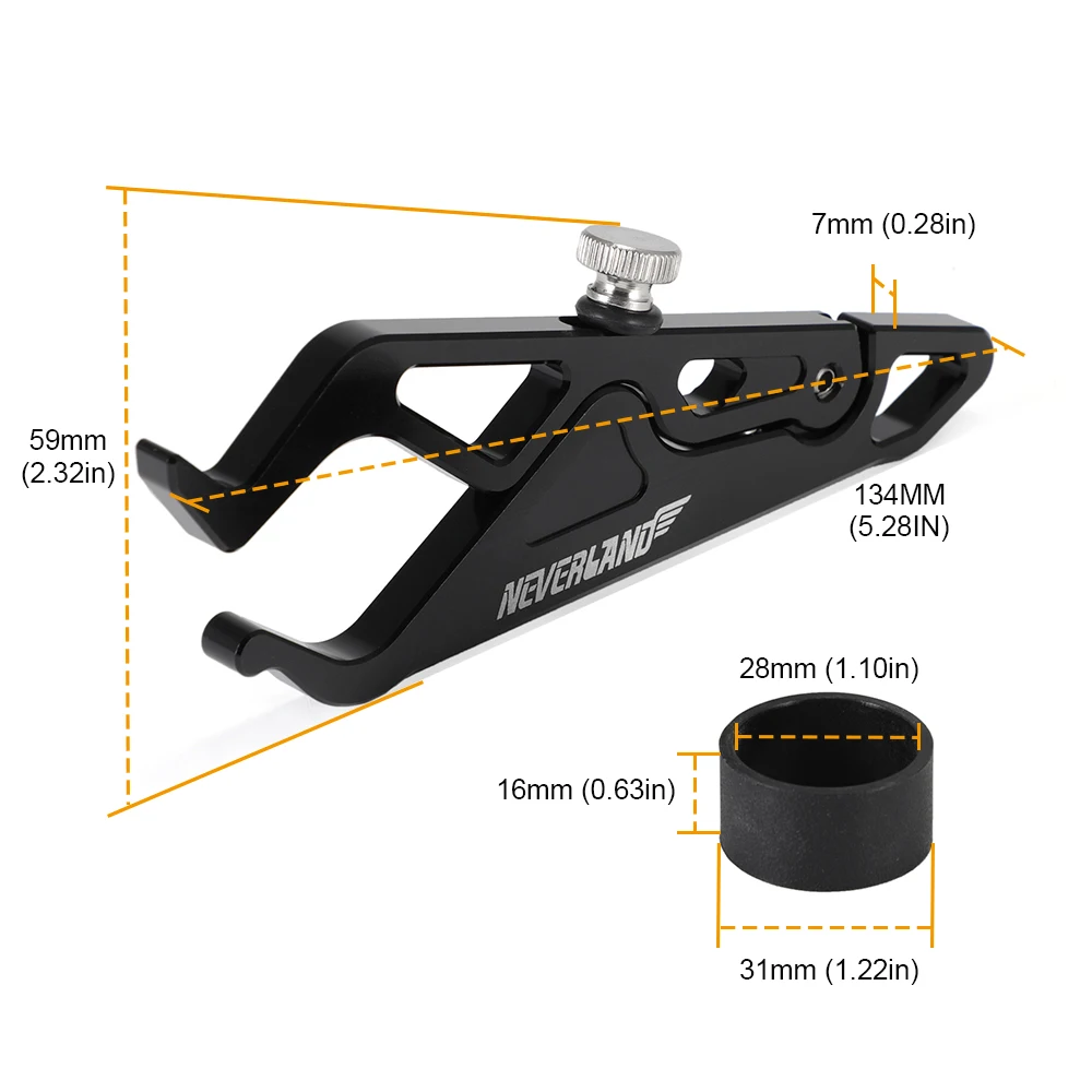 Универсальный держатель круиз контроля с ЧПУ для мотоцикла 27 мм 51 мм|Накладки и