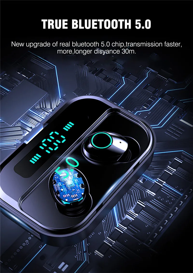 M7 TWS Bluetooth 5,0 наушники стерео беспроводные наушники HiFi Звук Спорт Air Dots Pro Handsfree игровая гарнитура для Xiaomi Redmi