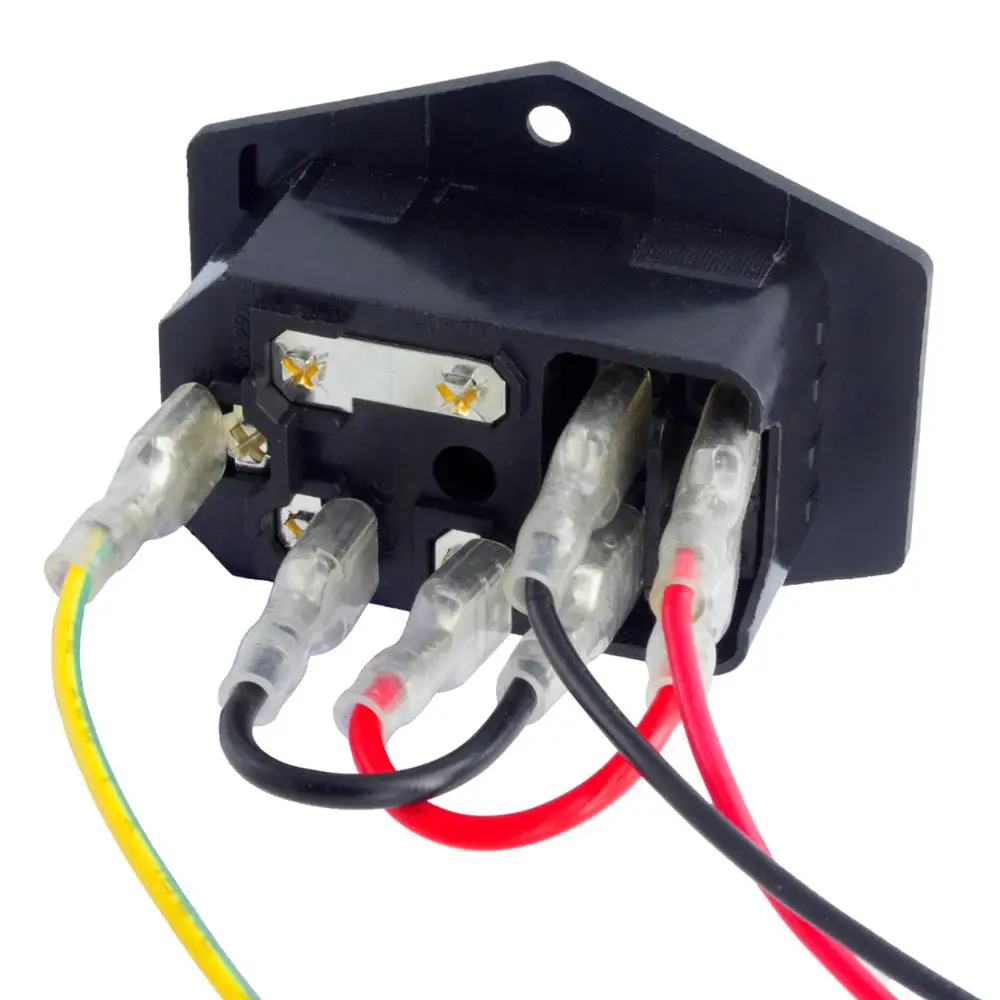 SIMAX3D клавишный выключатель питания ИЭК 3 Pin 320 C14 входной мощности переключатель