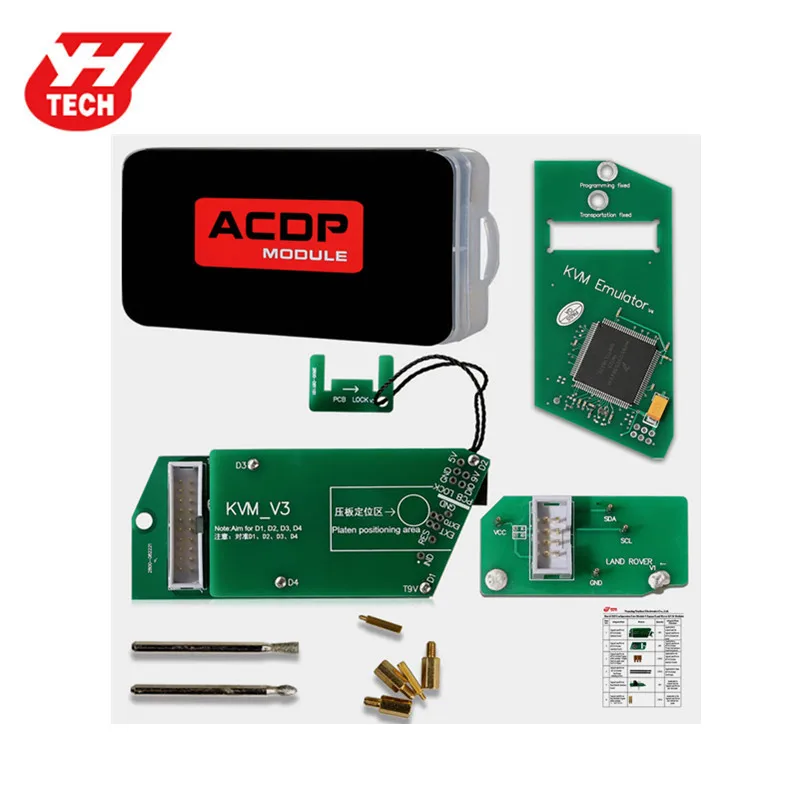 [US/UK Ship] Yanhua Mini ACDP Module9 для программирования ключей Land Rover с поддержкой KVM 2014 2018