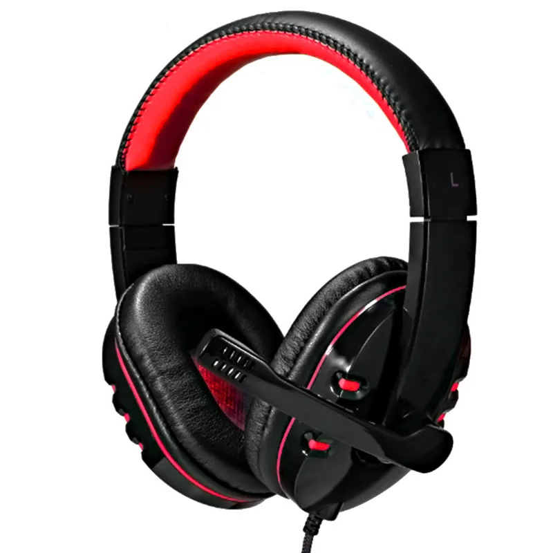 Хорошее качество на ухо гарнитура геймер стерео глубокий бас Игровые наушники с