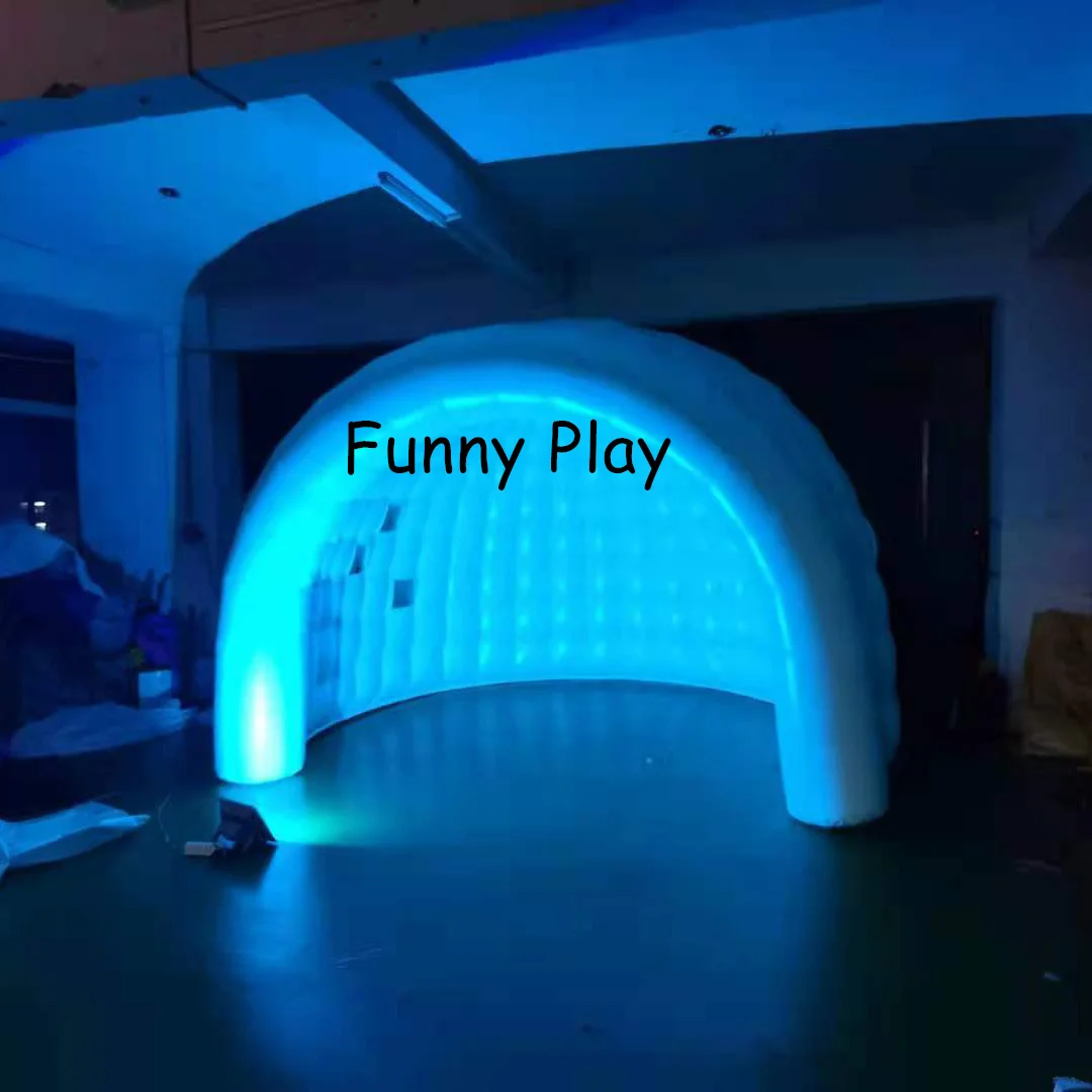 Надувная палатка igloo для двора большая надувная вечеринки всплывающая