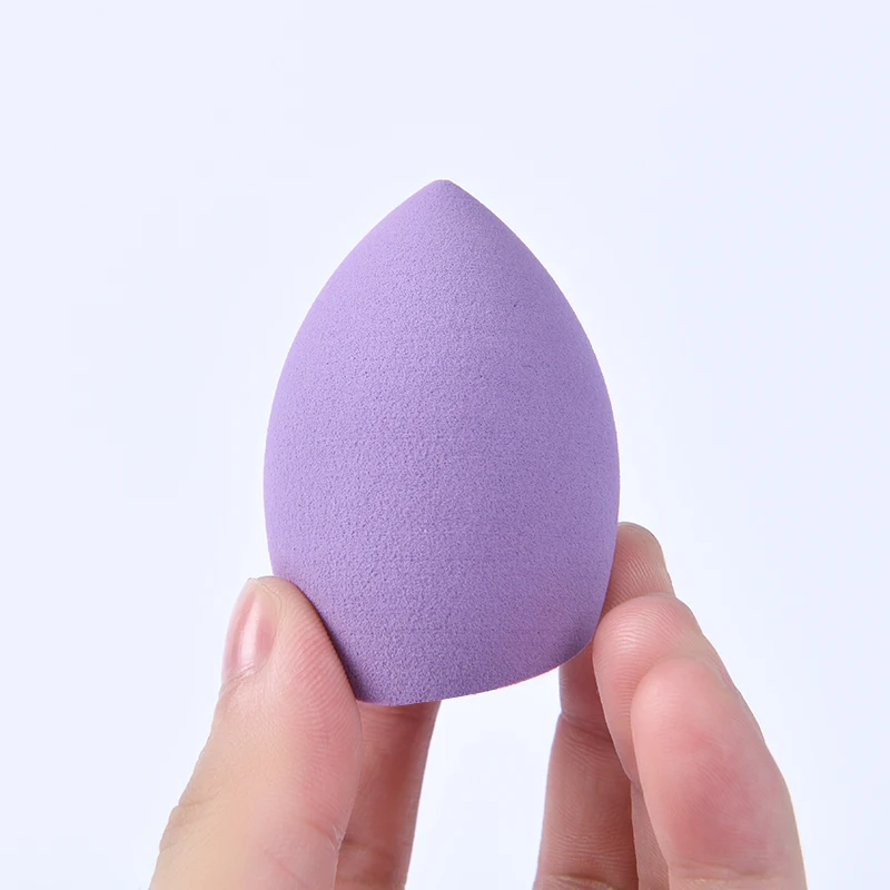 

4pcs Women Make Up Accessories Makeup Blender Cosmetic Puff Makeup Sponge Foundation Powder Purple Sponge Beauty Tool