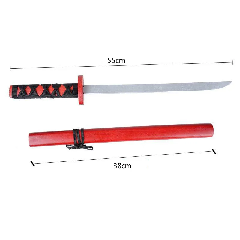 55 см детский деревянный меч игрушки оружие для сцены модель оружия супергероя