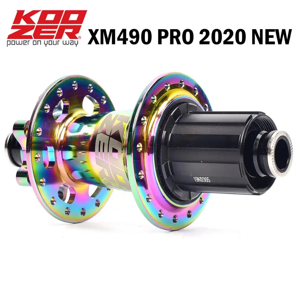 KOOZER XM490 PRO дисковые карты тормоза MTB горный велосипед концентратор 4 подшипника