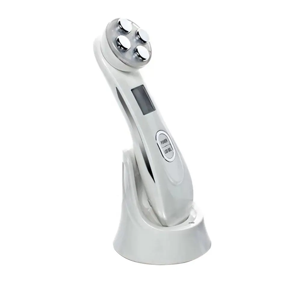 

RF Radio Frequency LED Photon Facial Mesotherapy Electroporation Face Lifting Tighten Wrinkle Removal Skin Care Face Massager