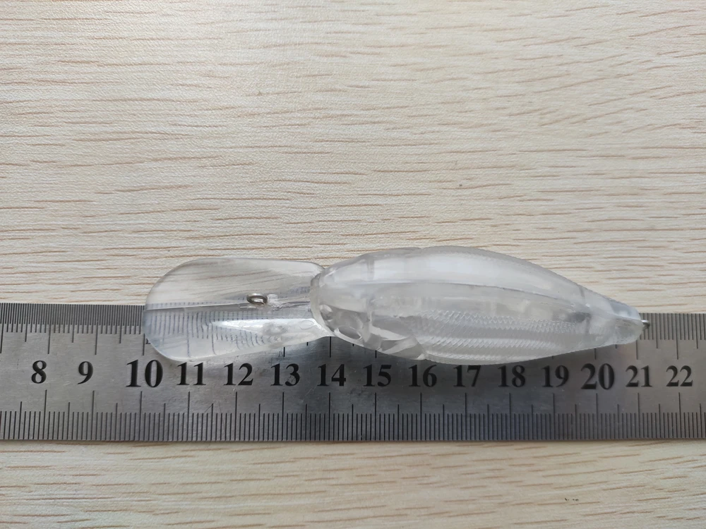 10 шт. Неокрашенная рыболовная приманка плавающая DD Кривошипные приманки