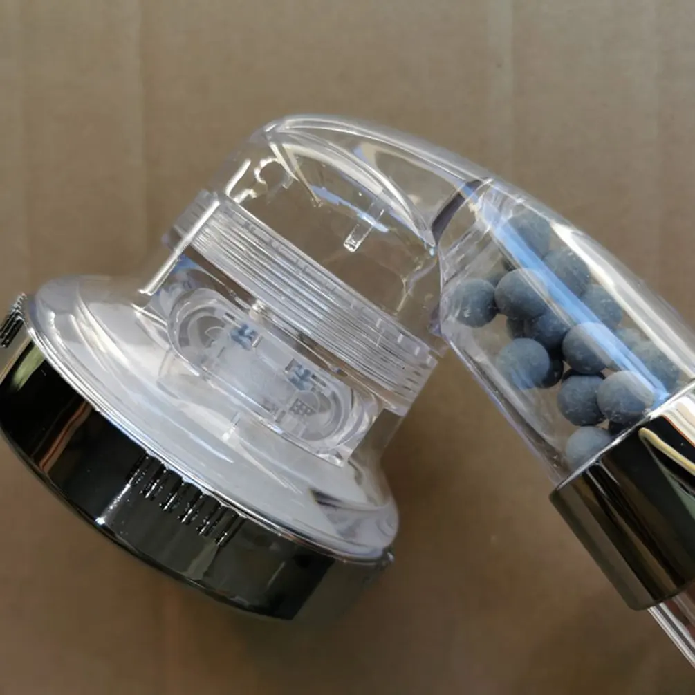 

3 Modes Bath Shower Head Set Adjustable Jetting Shower Head SPA Nozzle Water Saving Bathroom High Pressure Anion Filter Shower