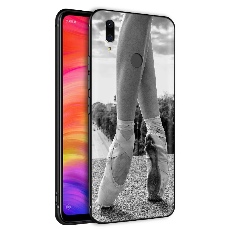 Чехол балерины для Xiaomi Redmi Note 4 4x 4a 5 5a 6 8 8A MI 9 9s 10 8T K30 Pro Max Lite Plus | Мобильные телефоны и