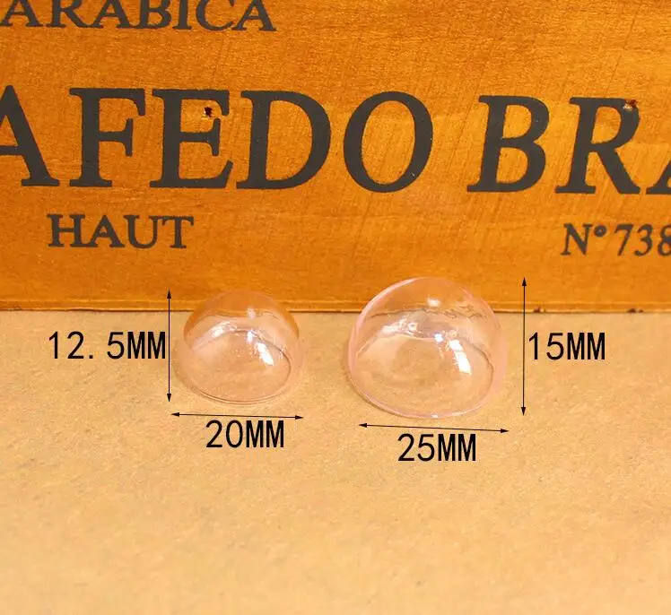 20 шт. 20/25 мм зеленая/Розовая/фиолетовая зеркальная крышка купола сделай сам