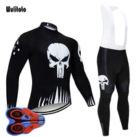 2021 mountain bike bicycle mens long sleeve suit cycling clothes breathable mtb cycling clothes jersey ciclismo